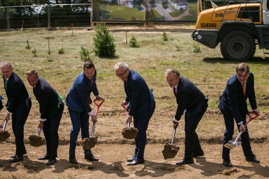 Inauguracja programu Mieszkanie Plus w Gdyni Kaczych Bukach // fot. K. Stańczak