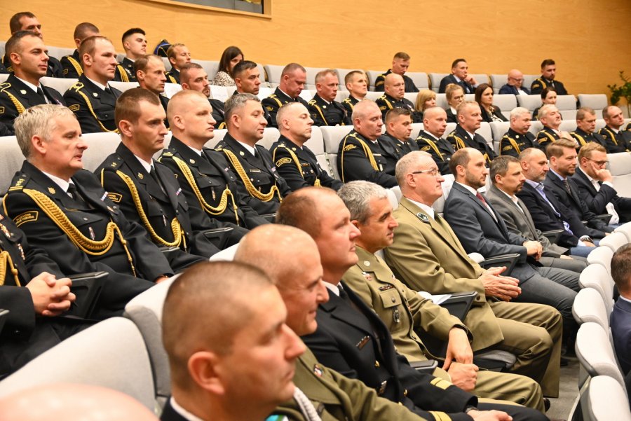 Uroczystość 90-lecia Państwowej Straży Pożarnej w Gdyni. Fot. Zygmunt Gołąb 