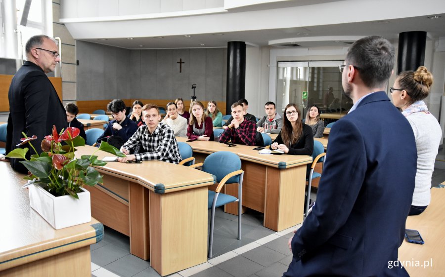 Wizyta studyjna młodzieży z Białorusi, Ukrainy i Mołdawii w Gdyni, fot. Kamil Złoch