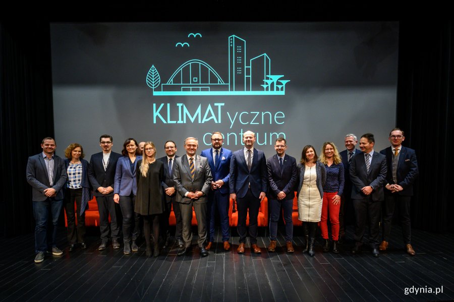 Konferencja odsłaniająca projekt KLIMATyczne Centrum, fot. Dawid Linkowski