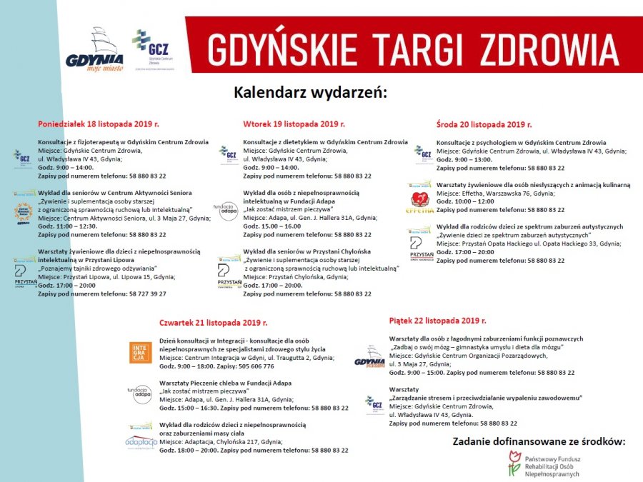Gdyńskie Targi Zdrowia // mat. prasowe