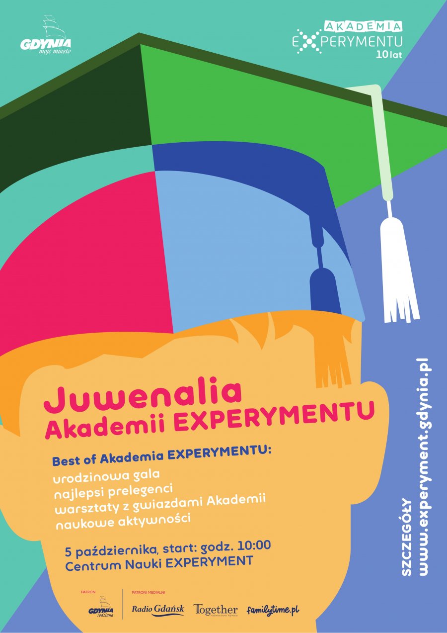 Juwenalia Akademii EXPERYMENTU - plakat