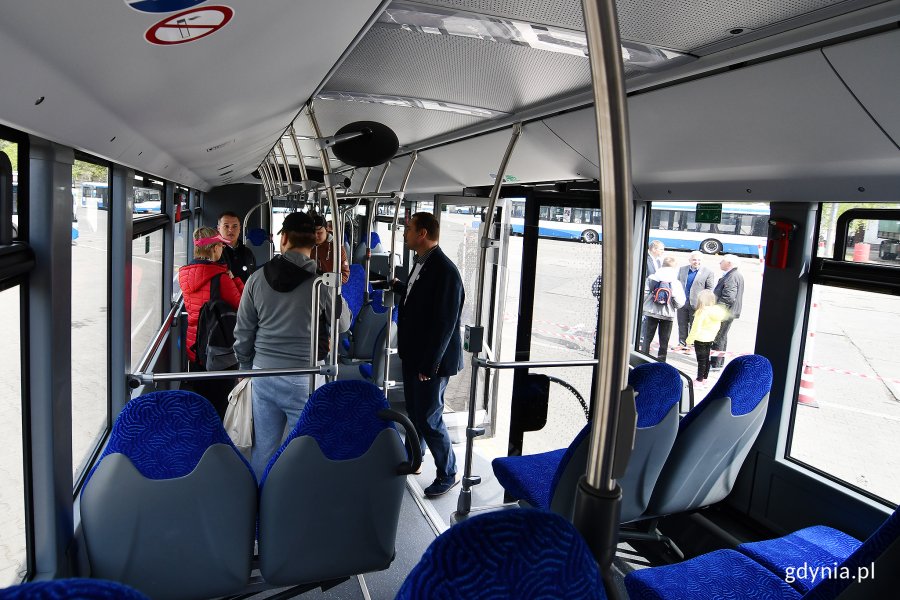 Dni Otwarte Funduszy Europejskich w bazie Przedsiębiorstwa Komunikacji Autobusowej w Gdyni // fot. Michał Puszczewicz