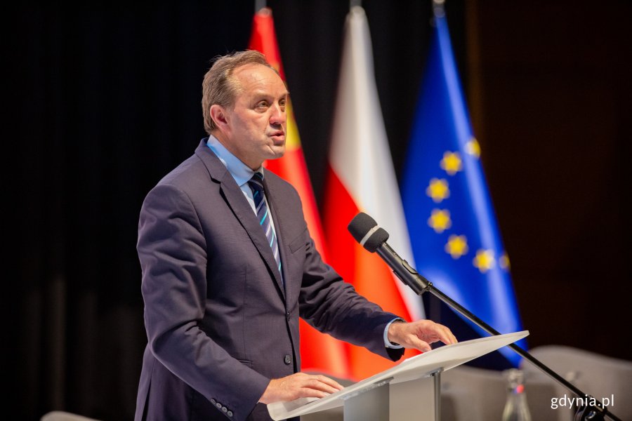 Głos podczas otwarcia zabrał m.in. marszałek województwa pomorskiego Mieczysław Struk // fot. Piotr Hukało