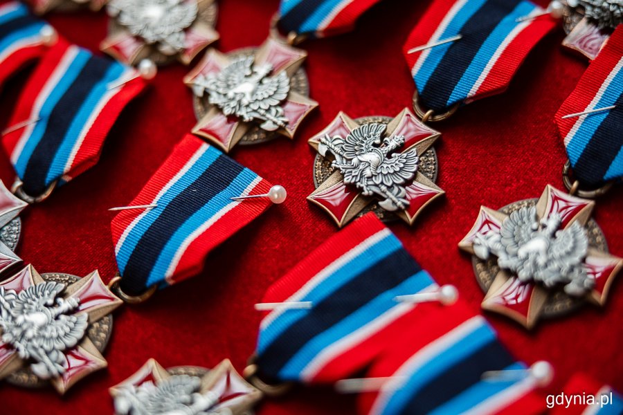 Podczas uroczystej zbiórki strażacy odebrali odznaczenia