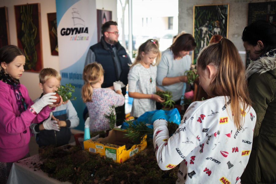 Warszaty rodzinne z okazji Dnia Rodzeństwa w Gdyni, fot. Kamil Jasiński