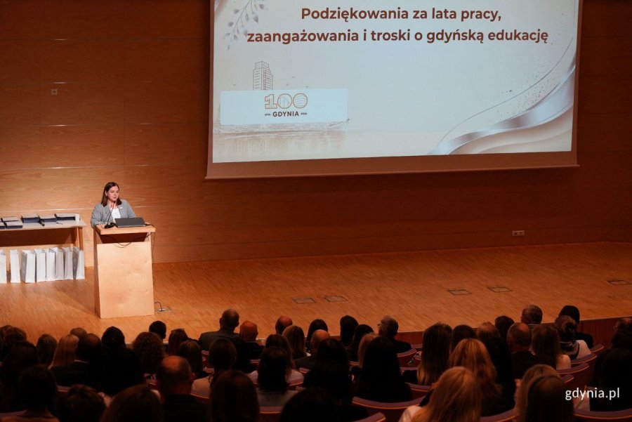 Aleksandra Kosiorek, prezydent Gdyni (fot. Magdalena Starnawska)