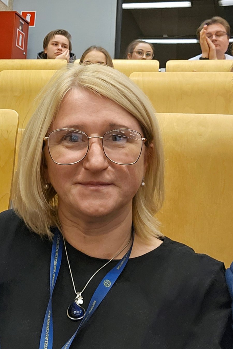 Justyna Raulin podczas 67. Zjazdu Polskiego Towarzystwa Chemicznego we Wrocławiu (fot. mat. prywatne)