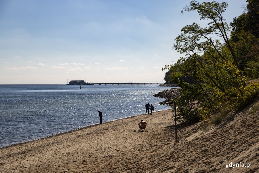 Plaża na Oksywiu // Fot. Przemysław Kozłowski