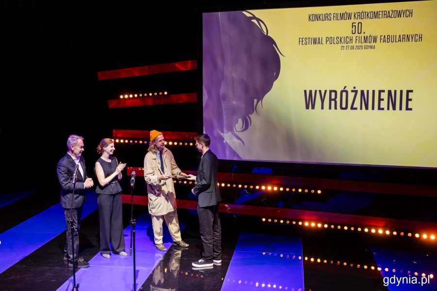 Młoda Gala 50. Festiwalu Polskich Filmów Fabularnych w Gdyni na Scenie Nowej w Teatrze Muzycznym (fot. Karol Stańczak)