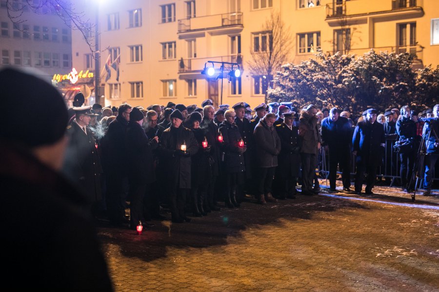 W obchodach uczestniczyli m.in. prezydent Wojciech Szczurek i przewodnicząca Rady miasta Gdyni Joanna Zielińska // fot. Karol Stańczak