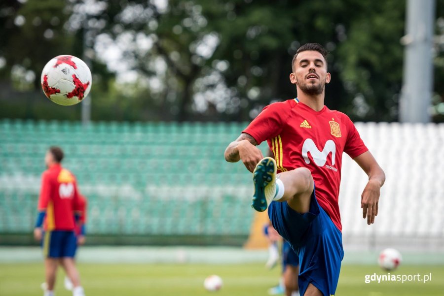 Powitanie i trening reprezentacji Hiszpanii, fot. gdyniasport.pl