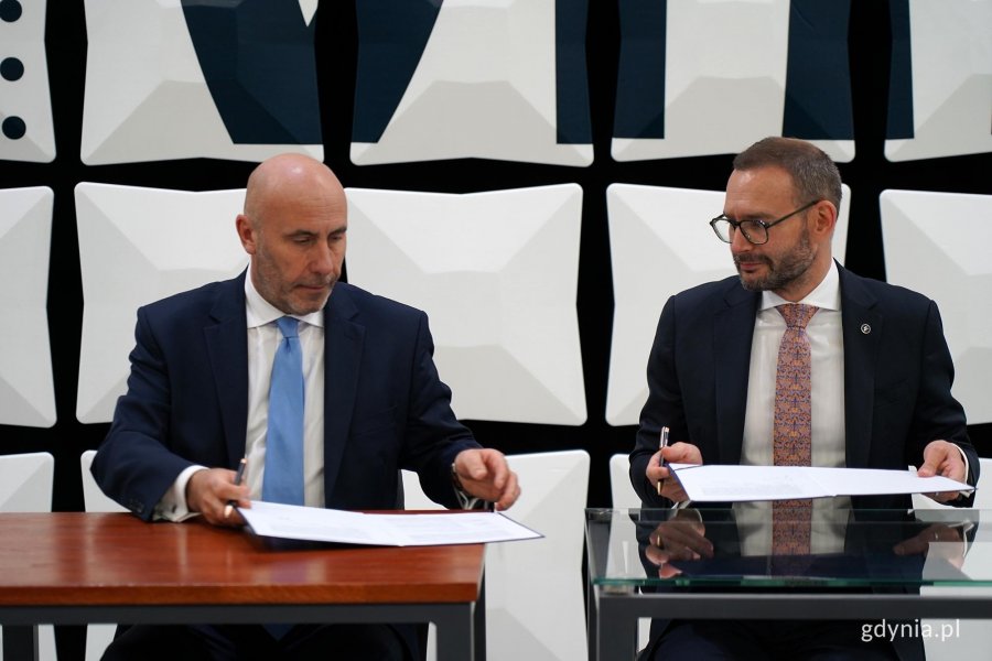 na zdjęciu Adam Leszkiewicz i Jan Grabowski