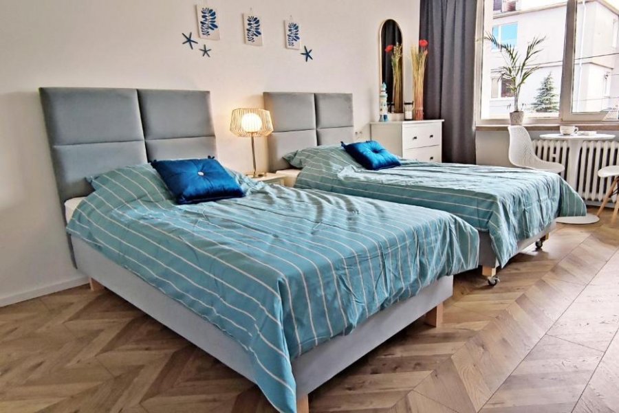 Jedna z sypialni w obiekcie Kapitan Marina