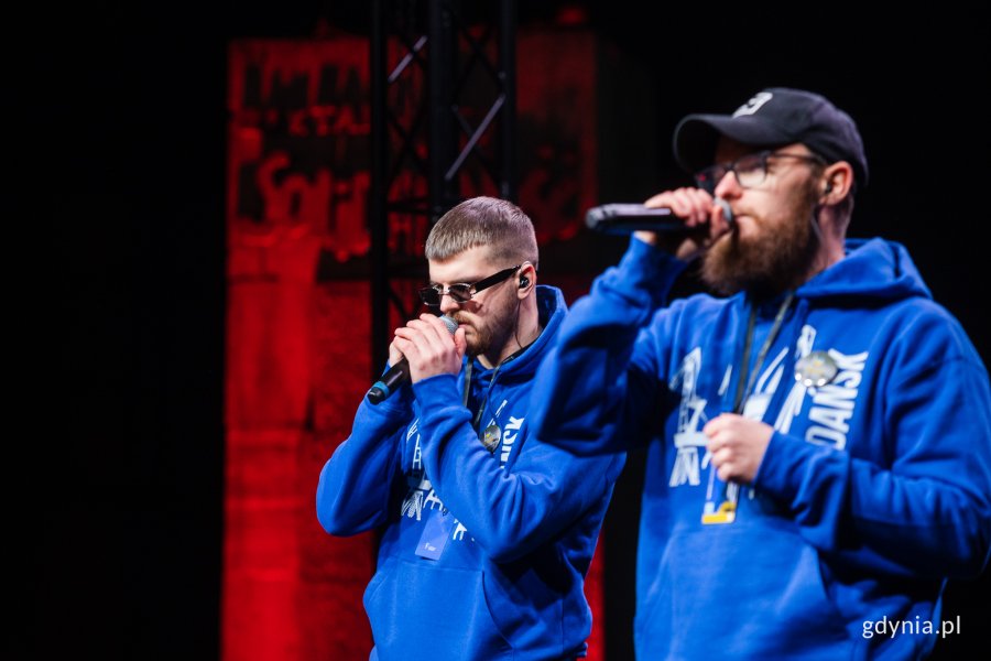 ukraiński duet raperski Skowka. Fot. Karol Stańczak 