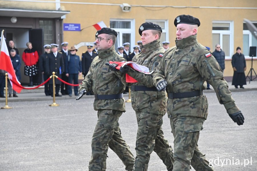 Uroczystość na placu apelowym RCI