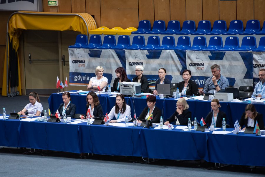 Gdynia Rhythmic Stars oraz Baltic Junior Cup w Gdynia Arenie, fot. Dawid Linkowski