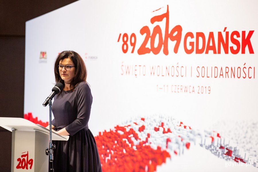 Forum otworzyła Aleksandra Dulkiewicz - prezydent Gdańska // fot. Piotr Hukało  