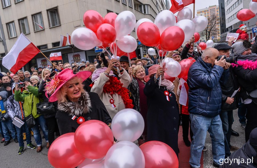 Gdynia uczciła stulecie polskiej niepodległości // fot. Przemysław Świderski