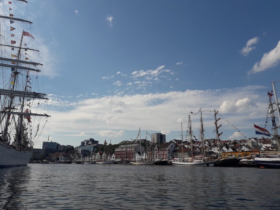Pogoria na The Tall Ships Races 2018 w norweskim Stavanger