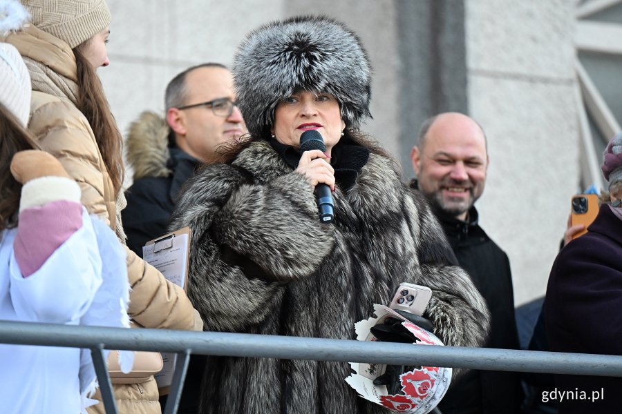 Posłanka Dorota Arciszewska-Mielewczyk podczas przem&oacute;wienia