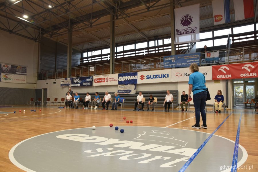 Pierwsze Integracyjne Zawody Boccia // fot. M. Urbaniak/gdyniasport.pl