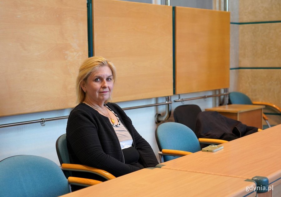 Na zdjęciu przewodnicząca Rady Miasta Gdyni Beata Zastawna 
