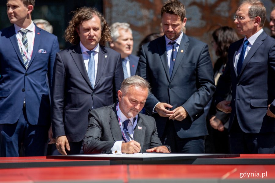 We wtorek, 4 czerwca w Gdańsku odbyły się centralne obchody Święta Wolności i Solidarności, fot. Piotr Hukało.