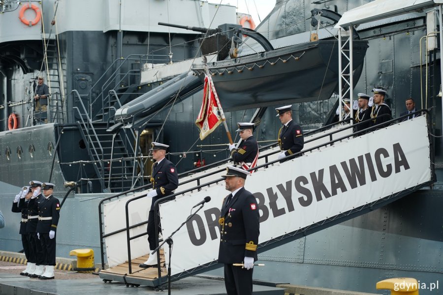 Promocja na pierwszy stopień oficerski na ORP „Błyskawicy”