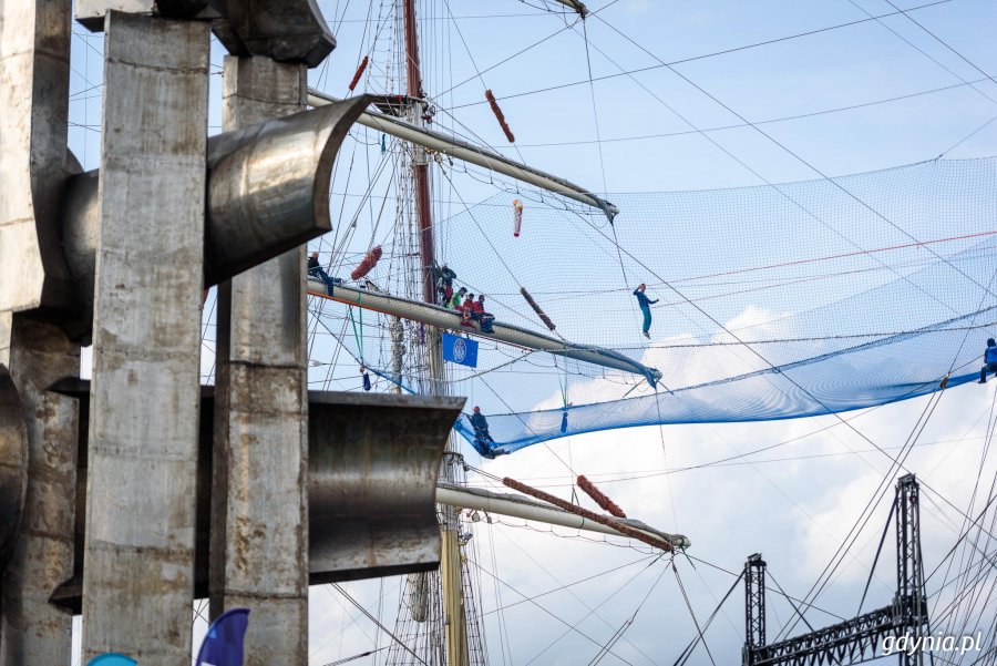 Zawody Red Bull Slackship 2017 w Gdyni // fot. D. Linkowski