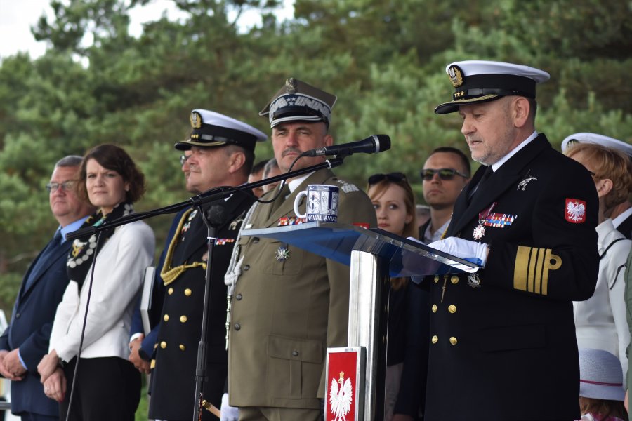 Przekazanie dowództwa Brygady Lotnictwa Marynarki Wojennej // fot. Lechosław Dzierżak