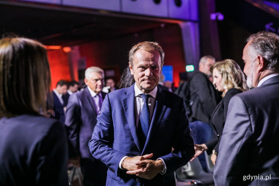 W gali Medalu Wolności Słowa wziął udział Donald Tusk // fot. Karol Stańczak