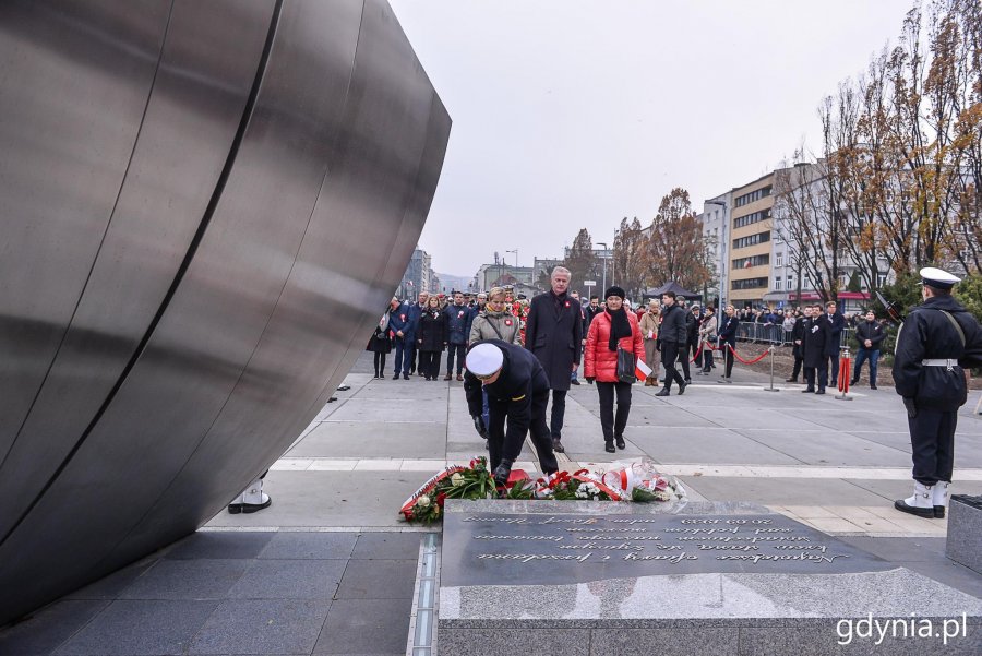 Gdynia uczciła stulecie polskiej niepodległości // fot. Przemysław Świderski