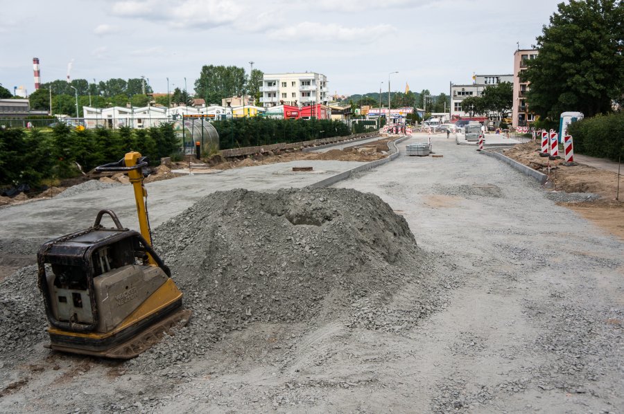 budowa drogi ul. Komierowskiego