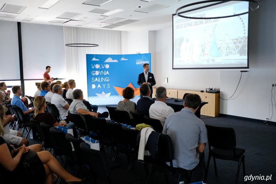 Konferencja podsumowująca 18. edycję Volvo Gdynia Sailing Days fot. Dawid Linkowski