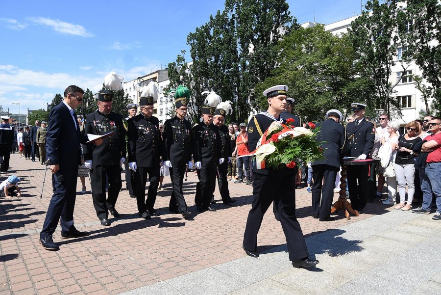 Obchody Święta Wojska Polskiego w Gdyni   / fot. M. Puszczewicz