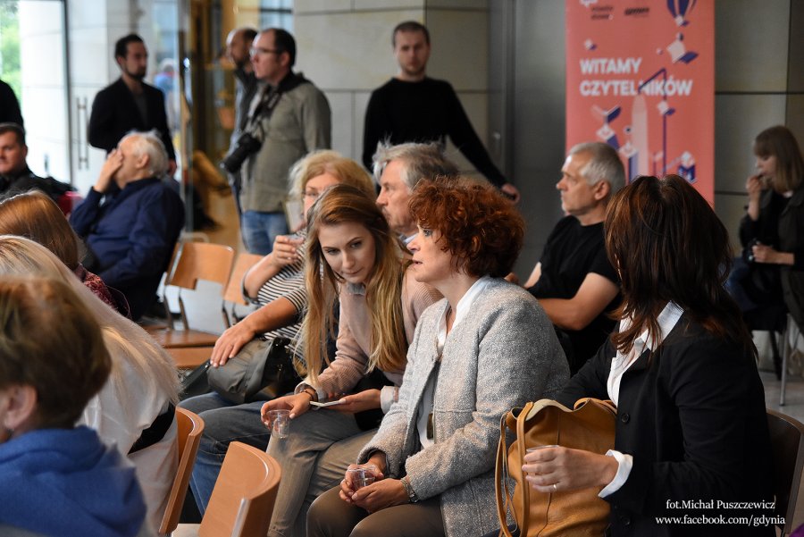 Dni Nagrody Literackiej Gdynia. Spotkanie z laureatami Kostek Literackich // fot. M.Puszczewicz