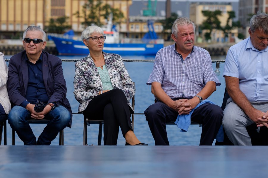 Prezentacja zespołów Vistal Gdynia i Spójnia Gdynia / fot. D. Linkowski
