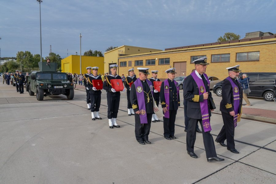 Admirał Unrug na polskiej ziemi, fot. st. chor. mar. Piotr Leoniak, Marian Kluczyński