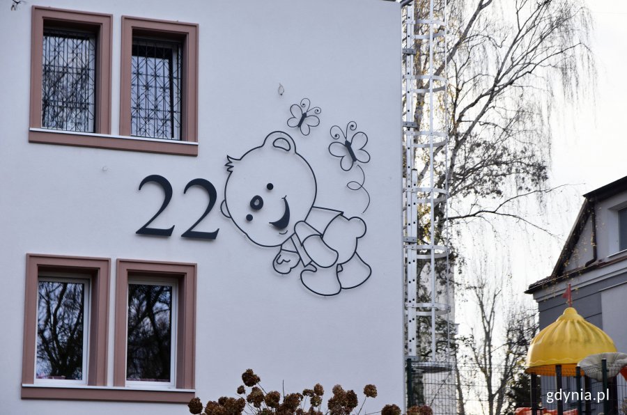 Przedszkole nr 22 w Gdyni po remoncie elewacji i termomodernizacji, fot. Kamil Złoch
