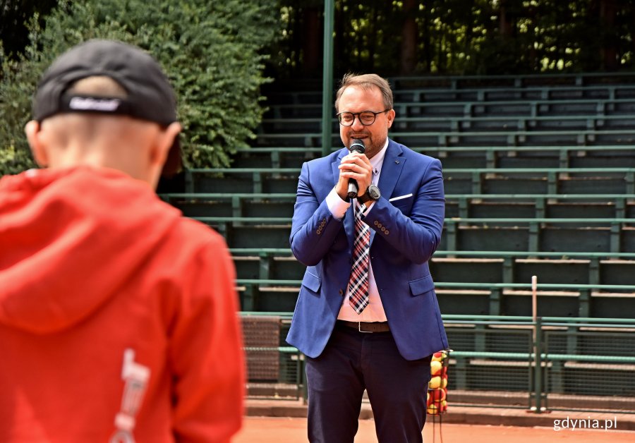 Iga Świątek w Gdyni, fot. Kamil Złoch