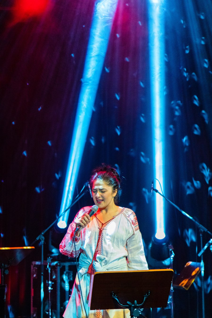 Na scenie Laura Marti//fot. Marcin Wojtkiewicz