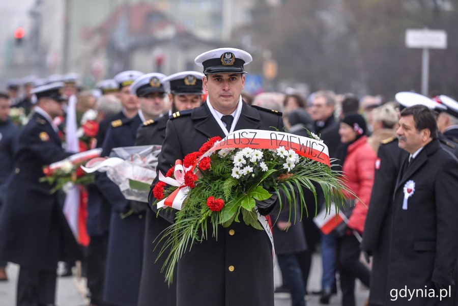 Gdynia uczciła stulecie polskiej niepodległości // fot. Przemysław Świderski