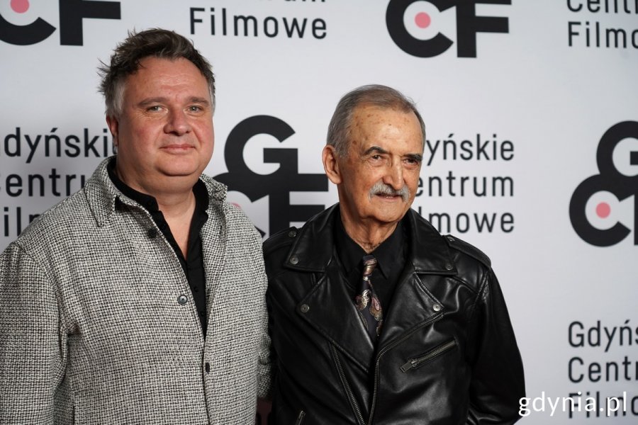 Na zdjęciu dyrektor GCF-u Jerzy Rados i reżyser Marek Koterski