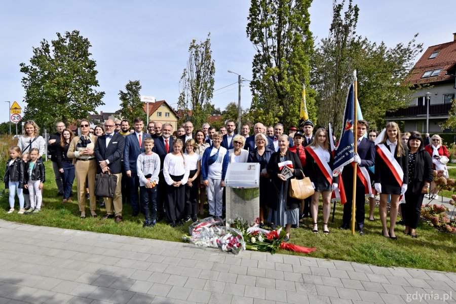 Uroczystość w parku Franciszka Ornassa, fot. Paweł Kukla