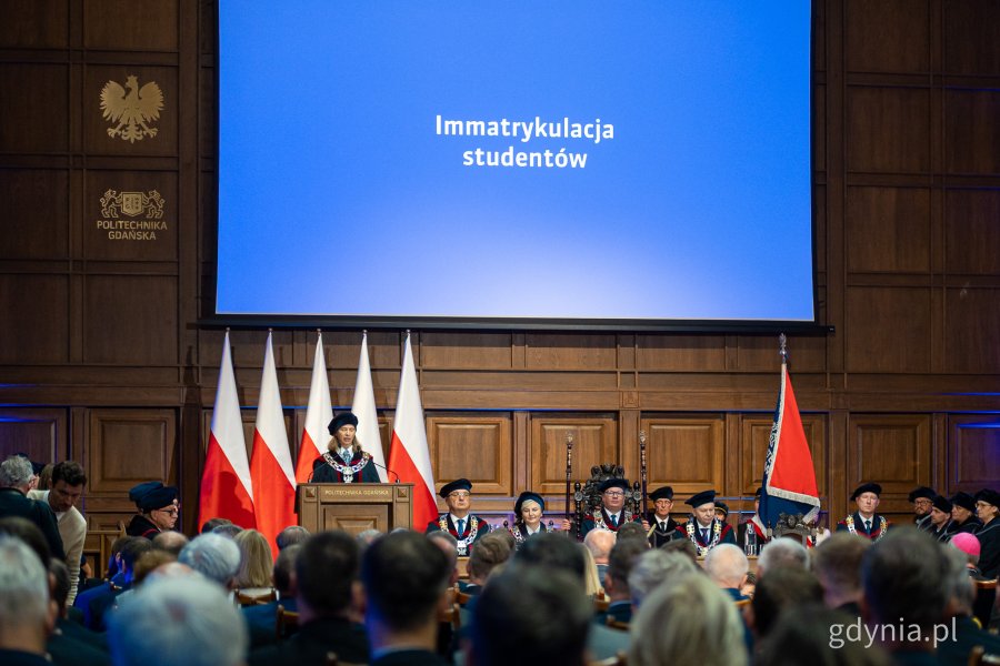 Inauguracja roku akademickiego 2025/2026 na Politechnice Gdańskiej (fot. Kamil Złoch)