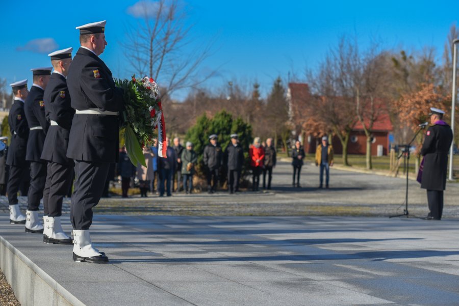 Uroczystości przy Kwaterze Pamięci na oksywskim Cmentarzu Marynarki Wojennej, fot. st. chor. szt. mar. Piotr Leoniak