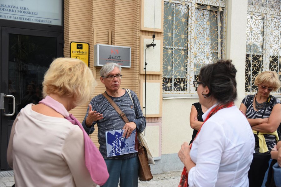 Niezwykły spacer zainaugurował 8. odsłonę festiwalu „Weekend Architektury", fot. Jan Ziarnicki