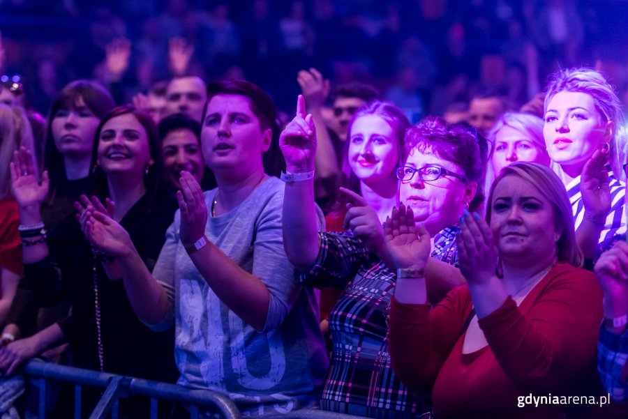 Walentynkowa gala disco polo w Gdynia Arenie, fot. Dawid Linkowski