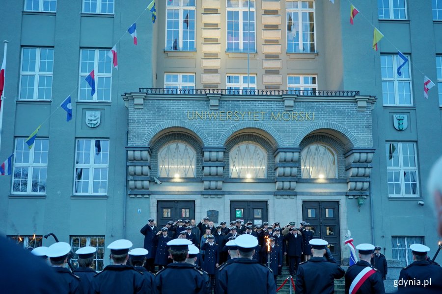 Apel pamięci z okazji święta Uniwersytetu Morskiego